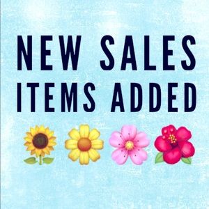 Look for the emojis for a sale